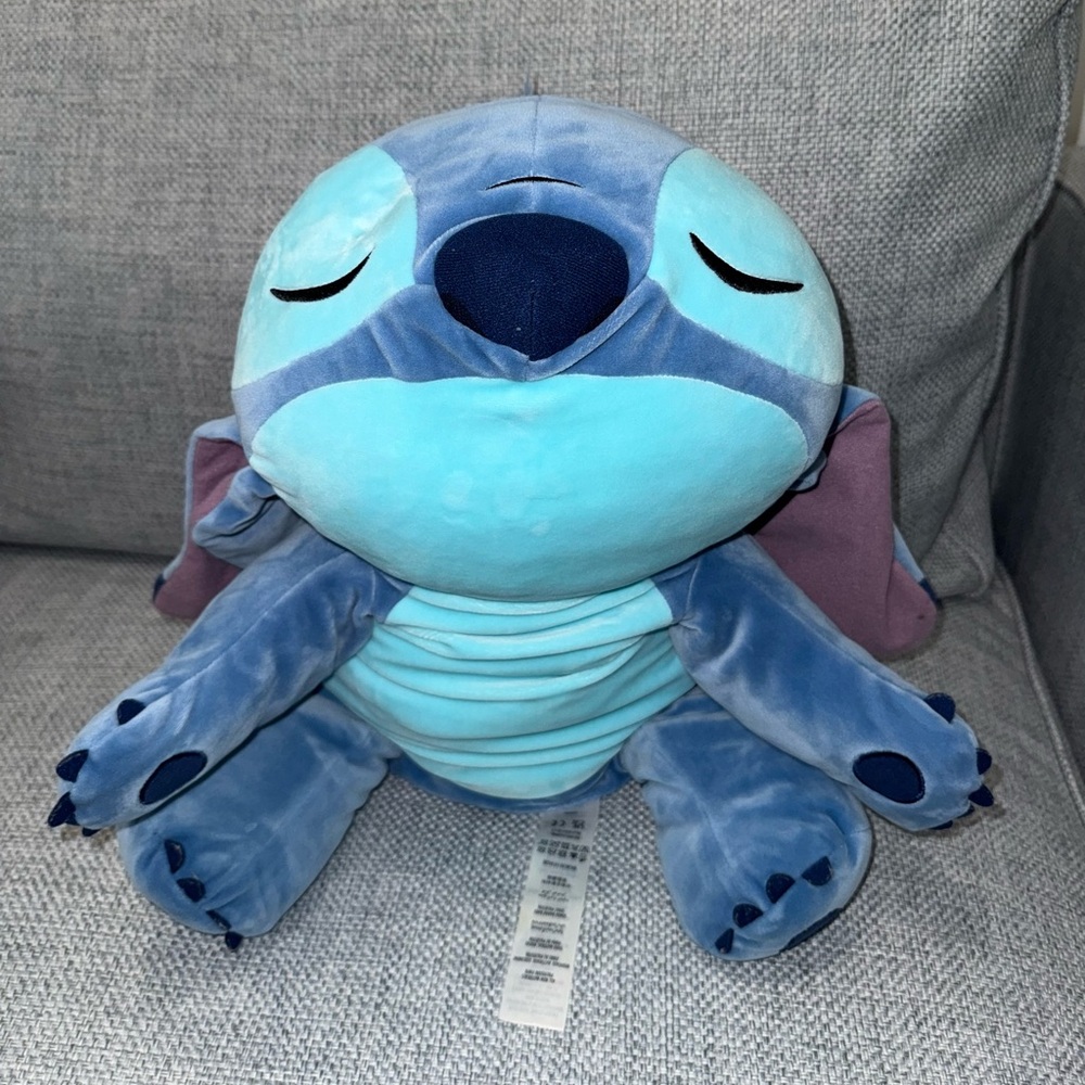 Disney Store Stitch Large 23" Cuddleez Plush Pillow